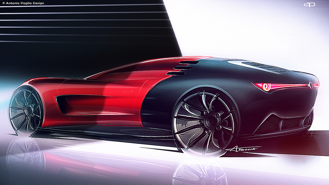 grace，power，alfa，alpha，Concept sports car，